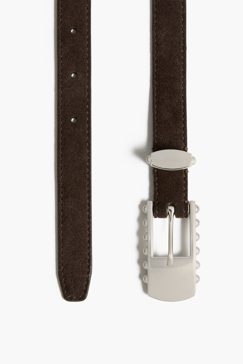 Altuzarra ELONGATED STUDDED BUCKLE BELT outlook