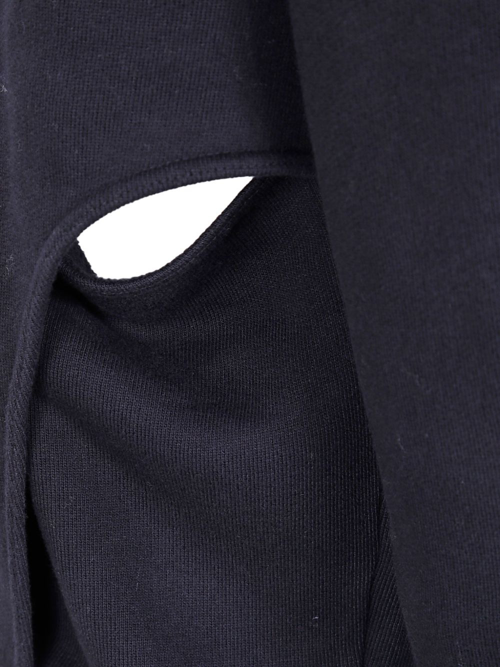 Linear cut-out sweatshirt - 3