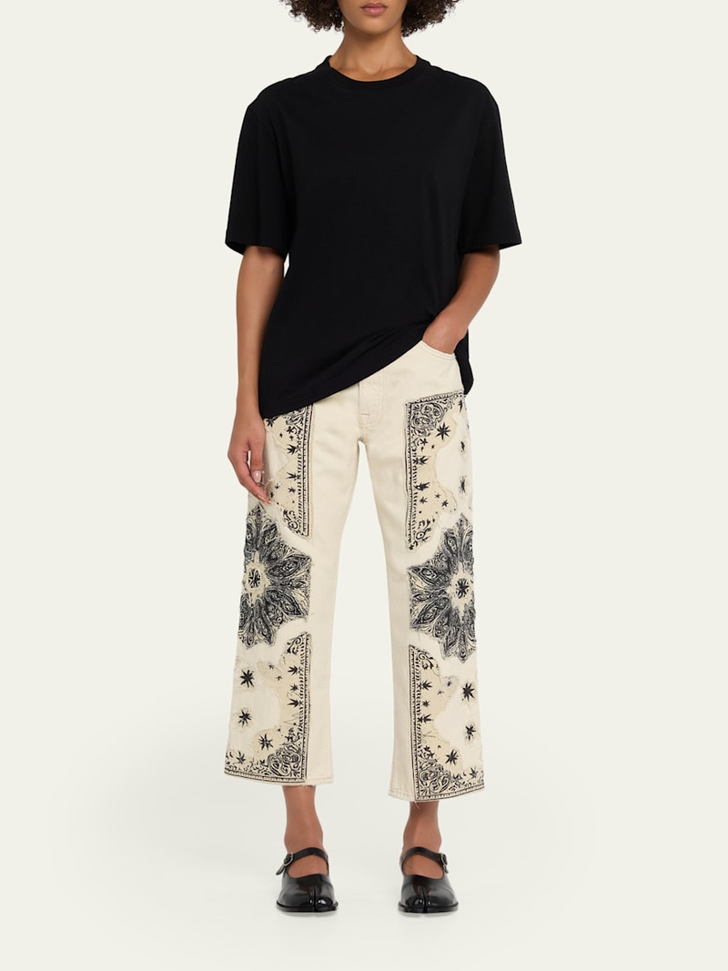 R13 X-Boyfriend Patchwork Jeans outlook