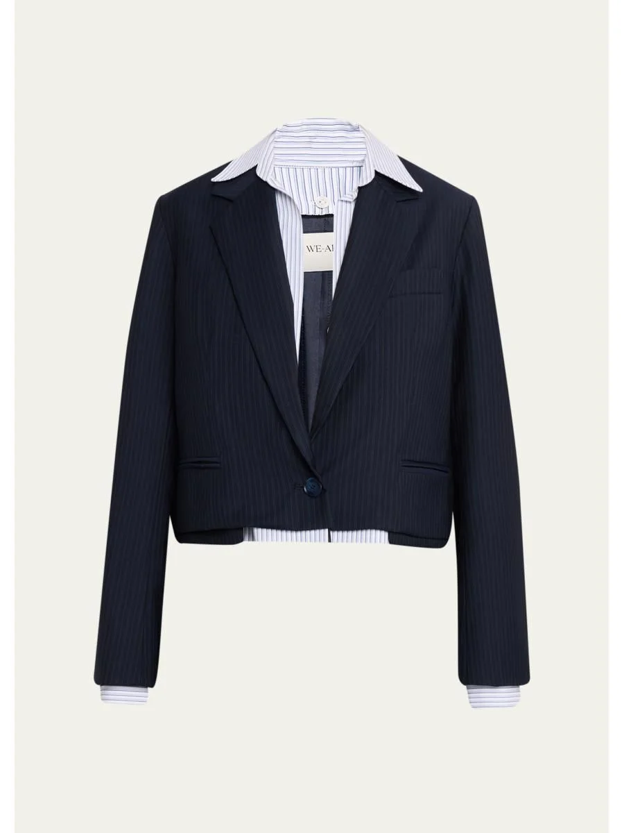The Bar Layered Blazer - 1