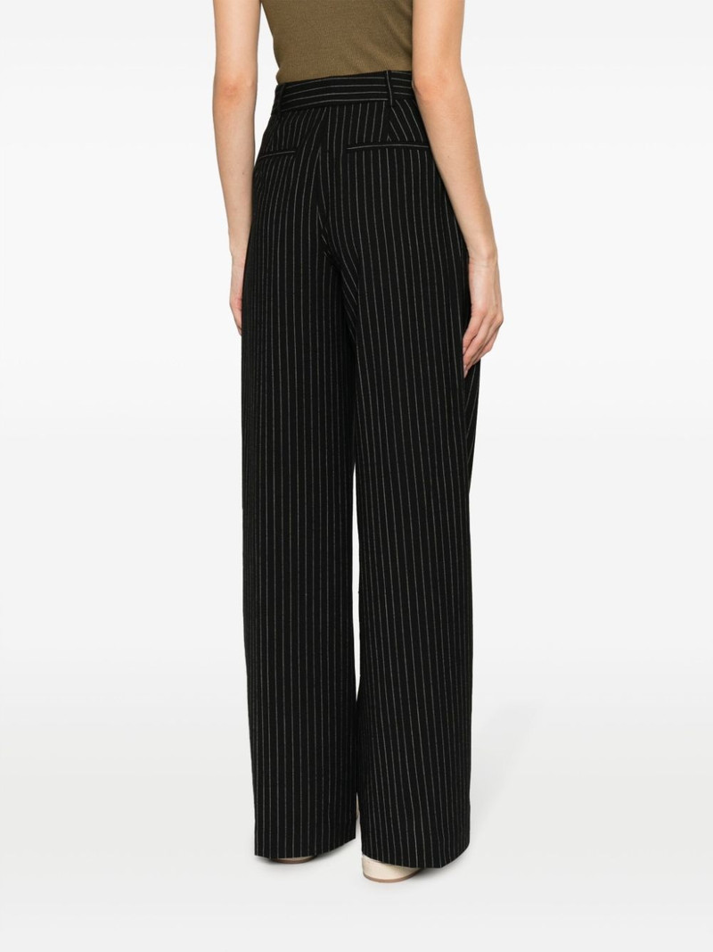 pinstripe-pattern palazzo pants 4