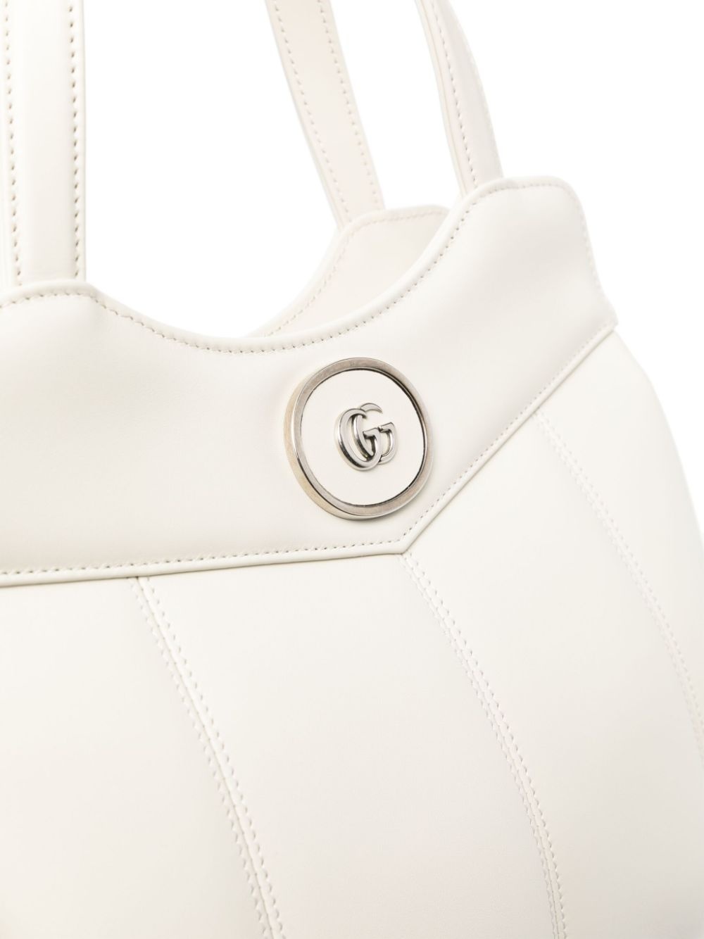 small GG leather tote bag - 4