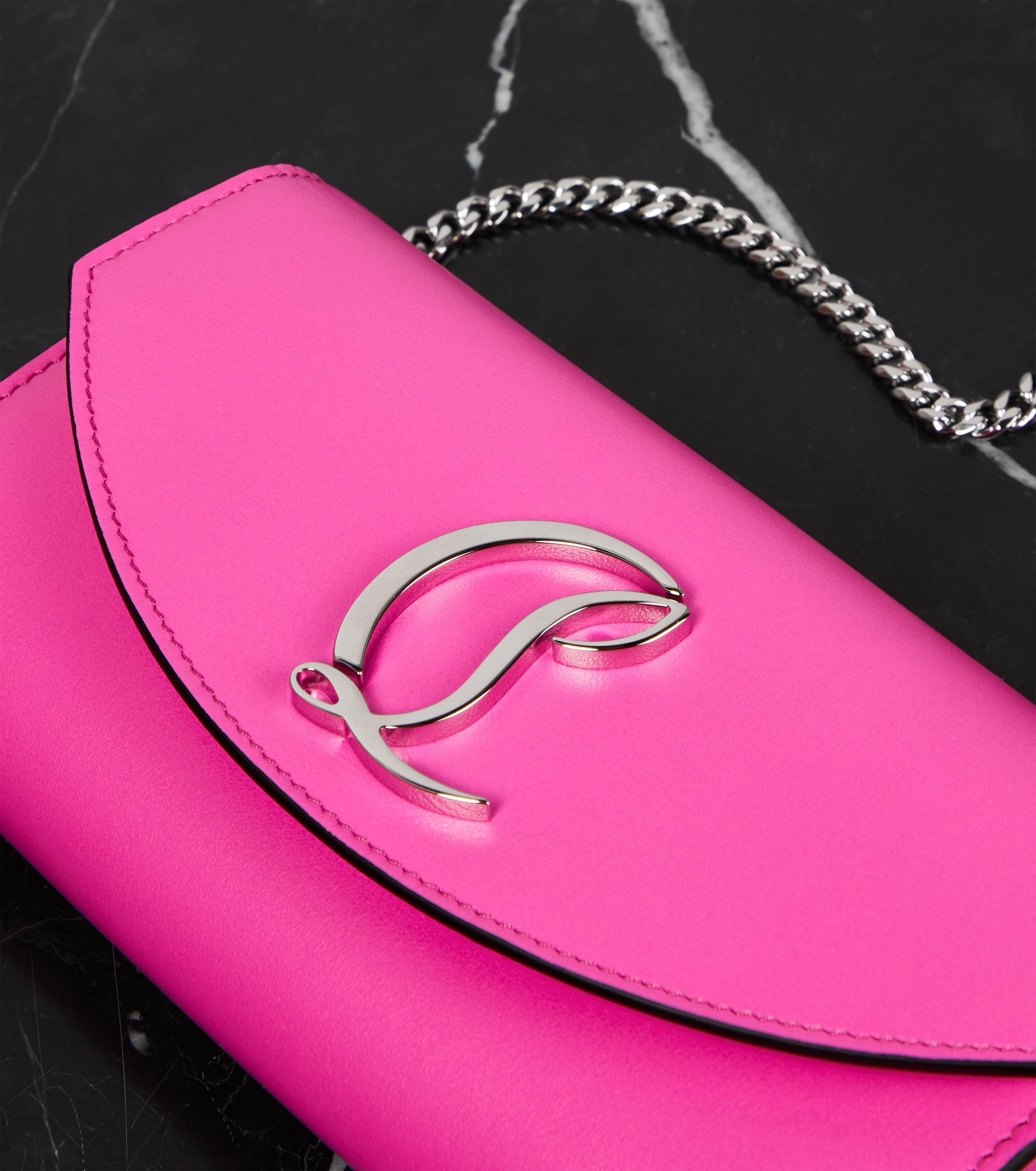 Leather wallet on chain - 6