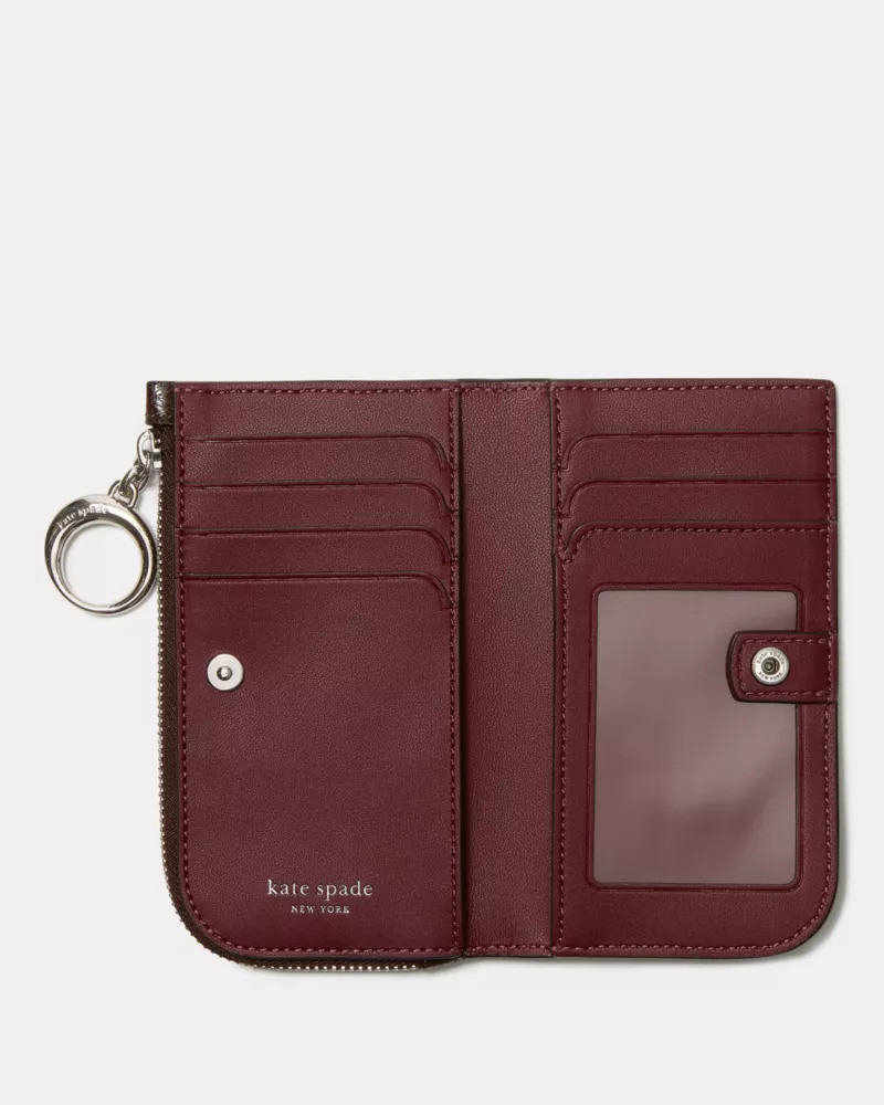kate spade Halo Glazed Small Bifold Wallet outlook