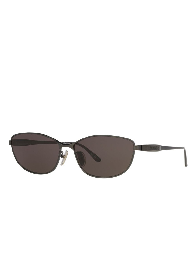 BALENCIAGA oval-frame sunglasses outlook