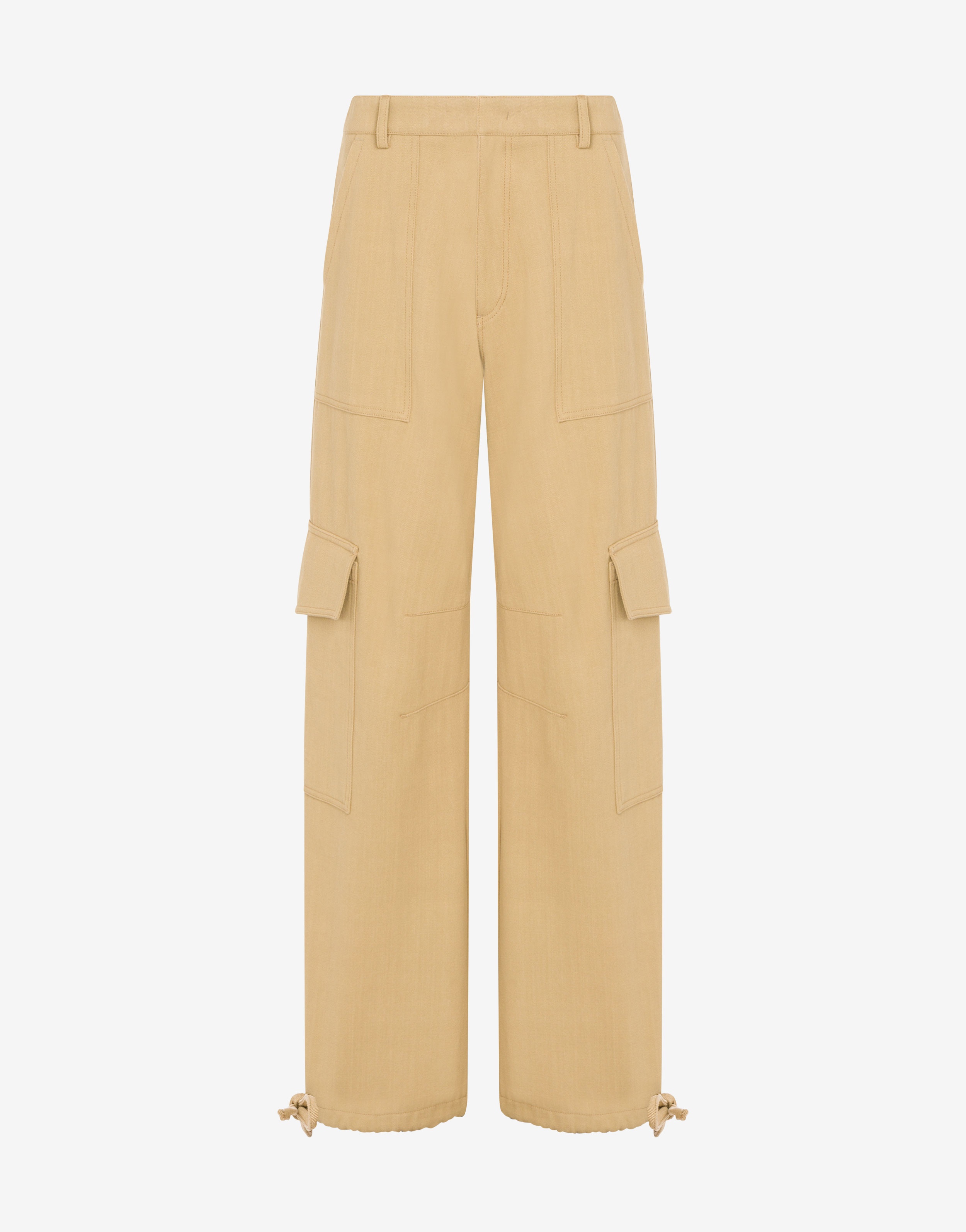 COTTON BULL OVERSIZED TROUSERS - 1