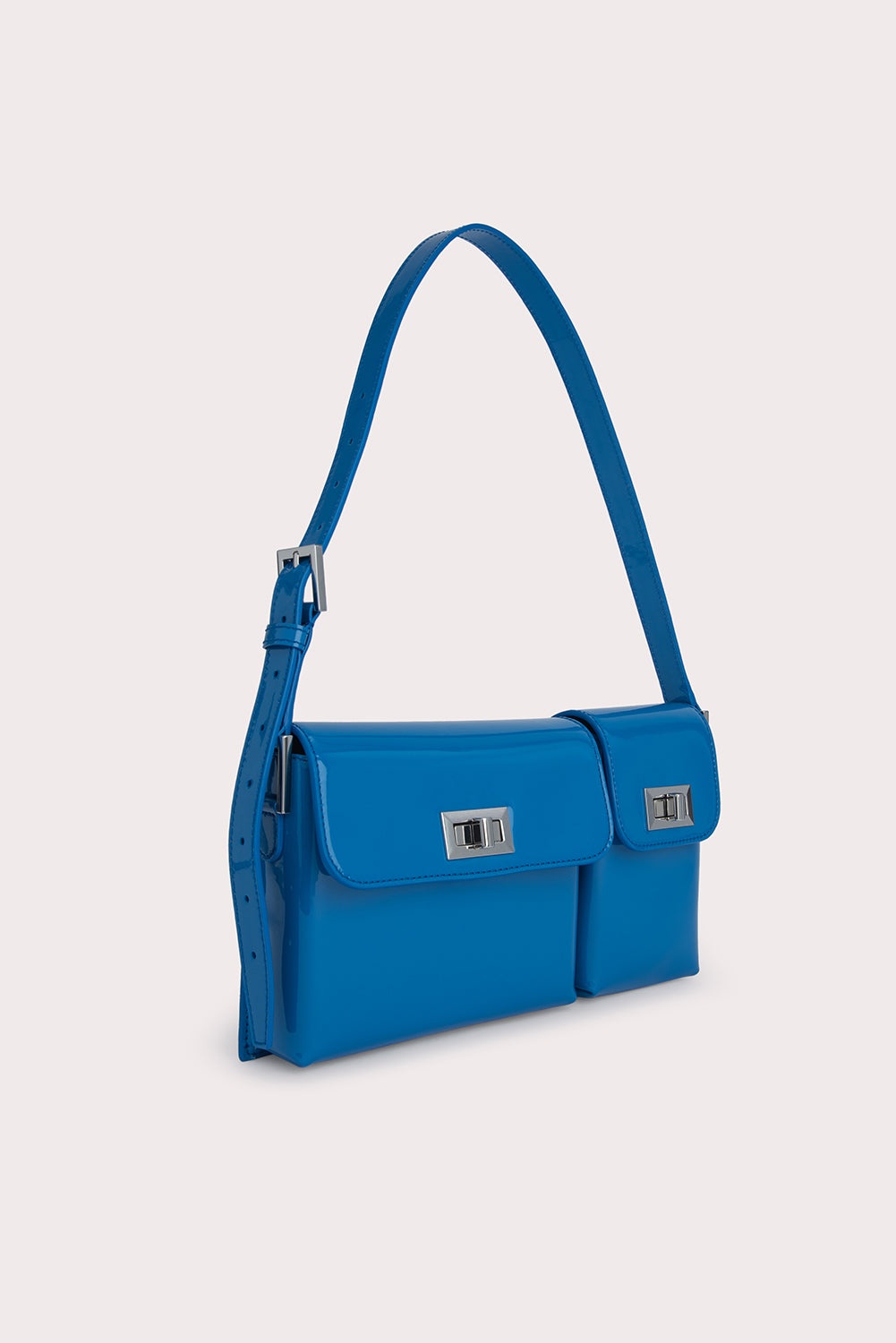 Billy Cerulean Patent Leather - 2