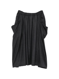 Comme des Garçons Comme des Garçons draped midi skirt - RRS002 | REVERSIBLE