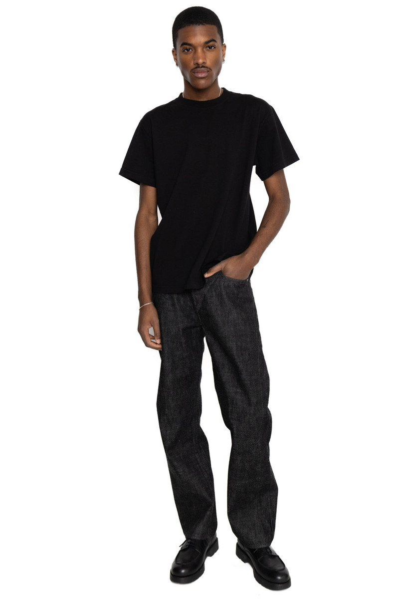 1101BK Straight Black Selvedge Denim 15