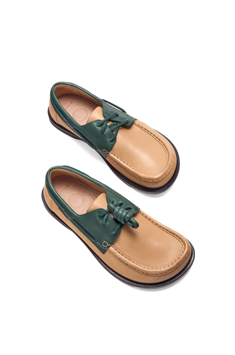 Campo boat shoe in soft calfskin 3