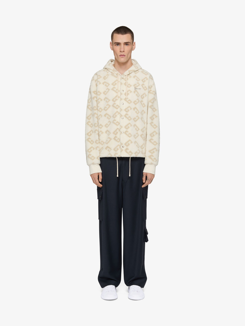 Givenchy HOODIE IN MONOGRAM 72 JACQUARD outlook