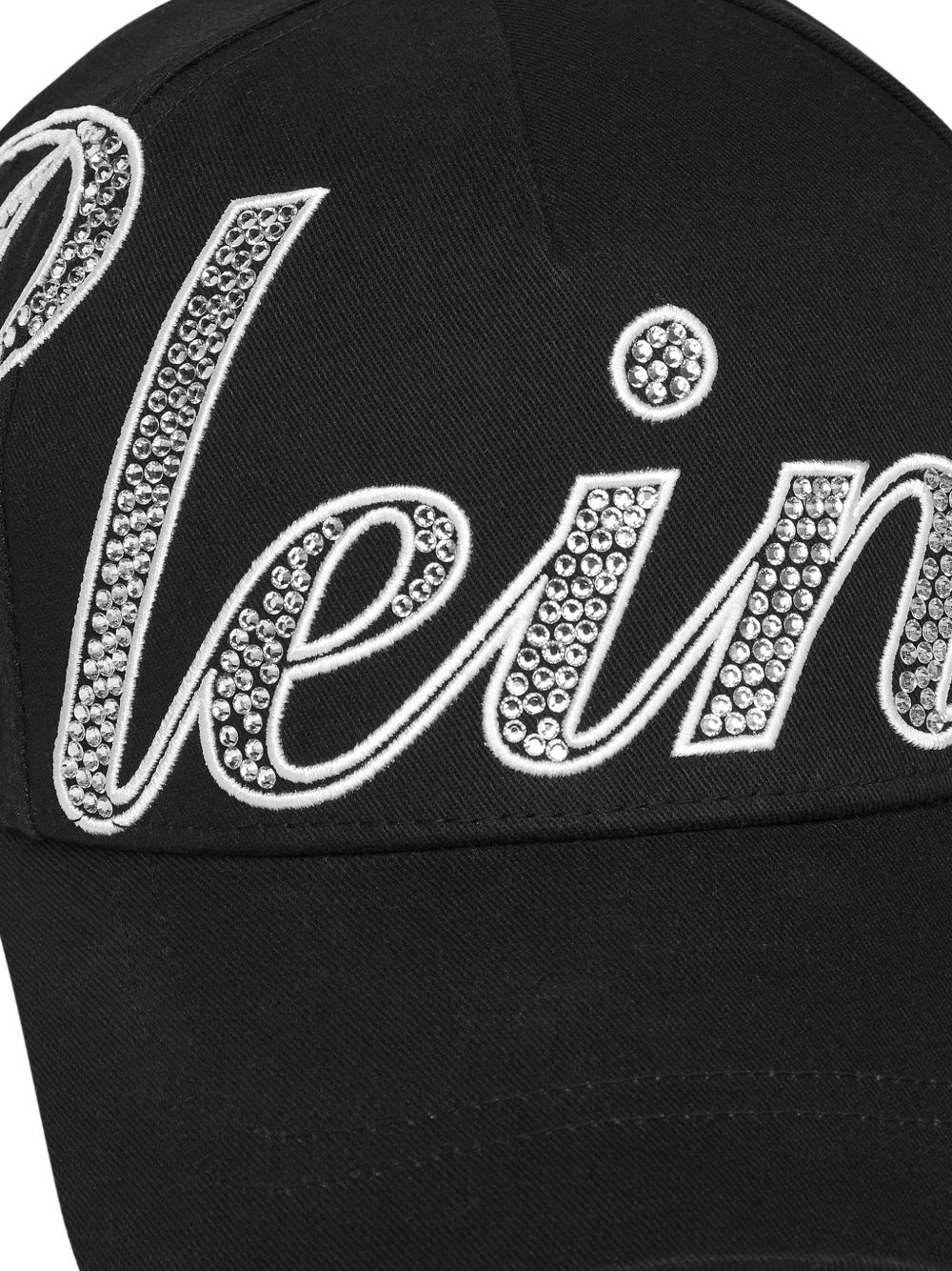 crystal-embellished baseball cap - 3