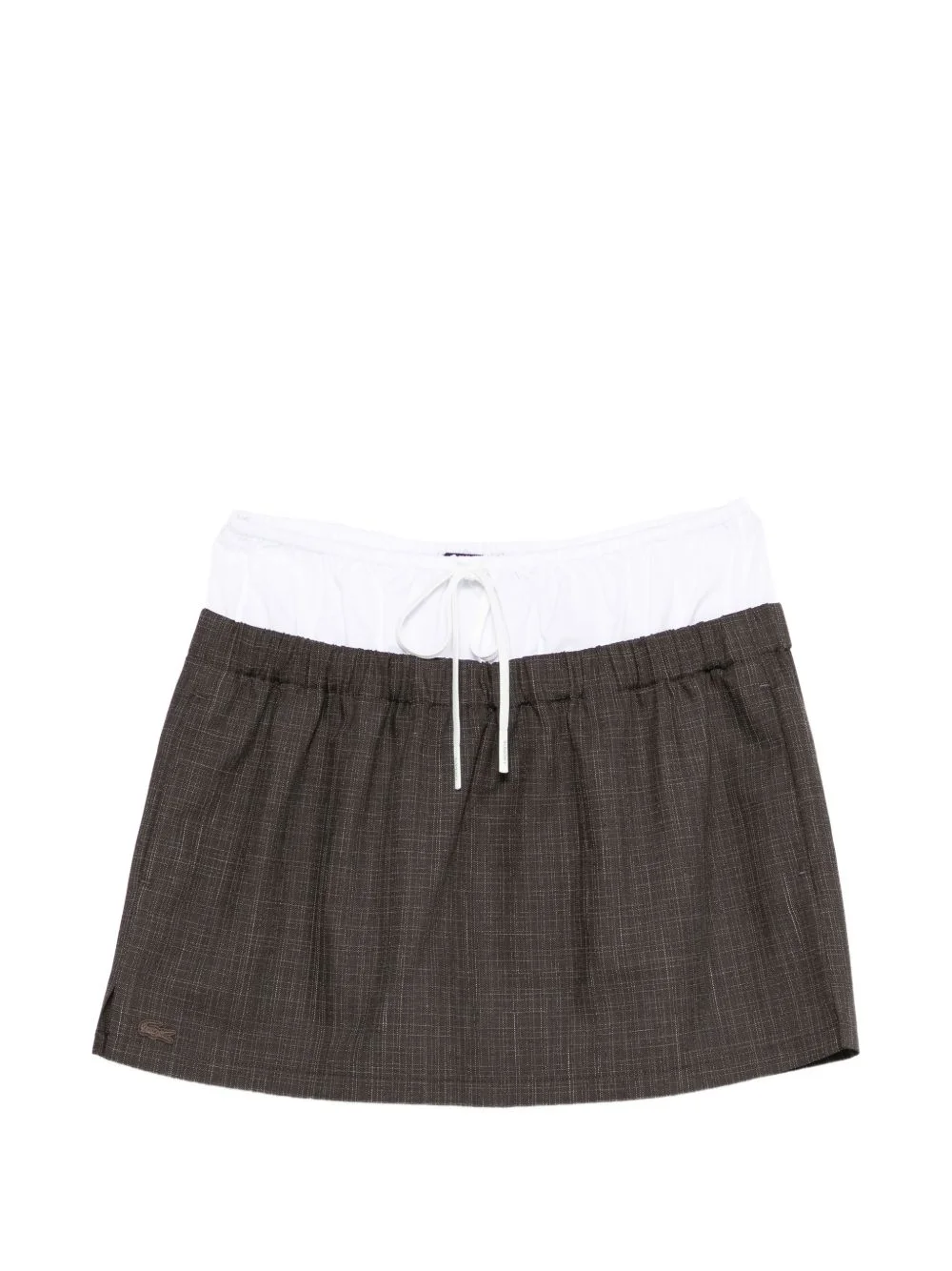 Nakamura check mini skirt - 1