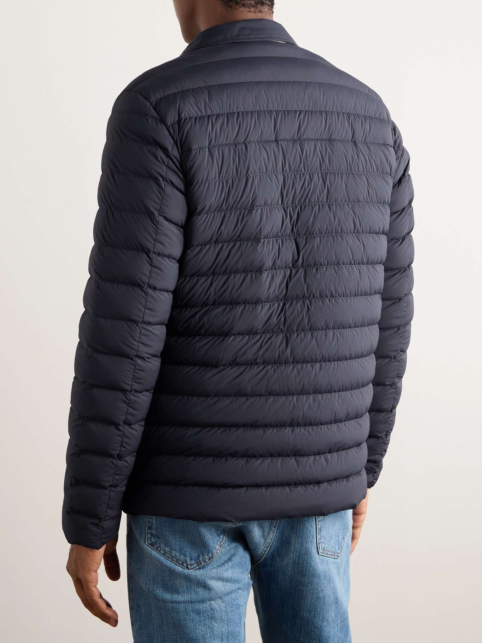 Quilted Shell Down Jacket - 4