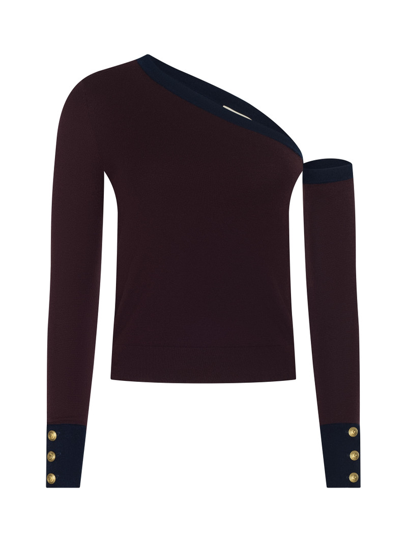 Maeva One-Shoulder Top 1