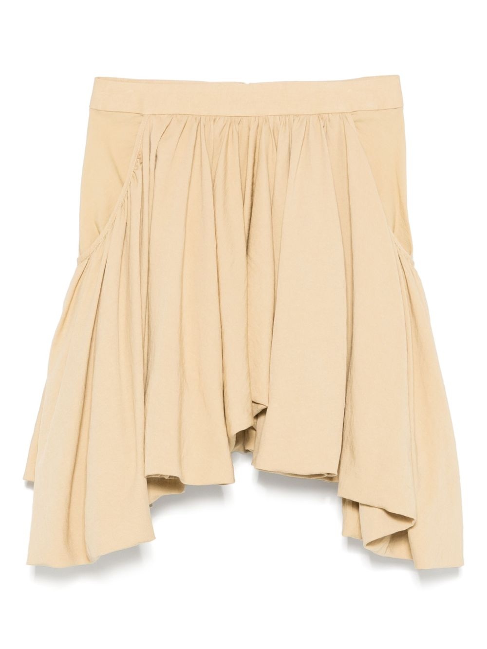 asymmetric mini skirt - 1