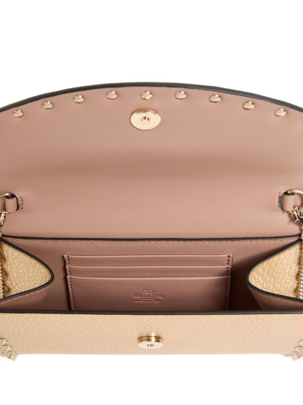 studded leather crossbody bag - 6