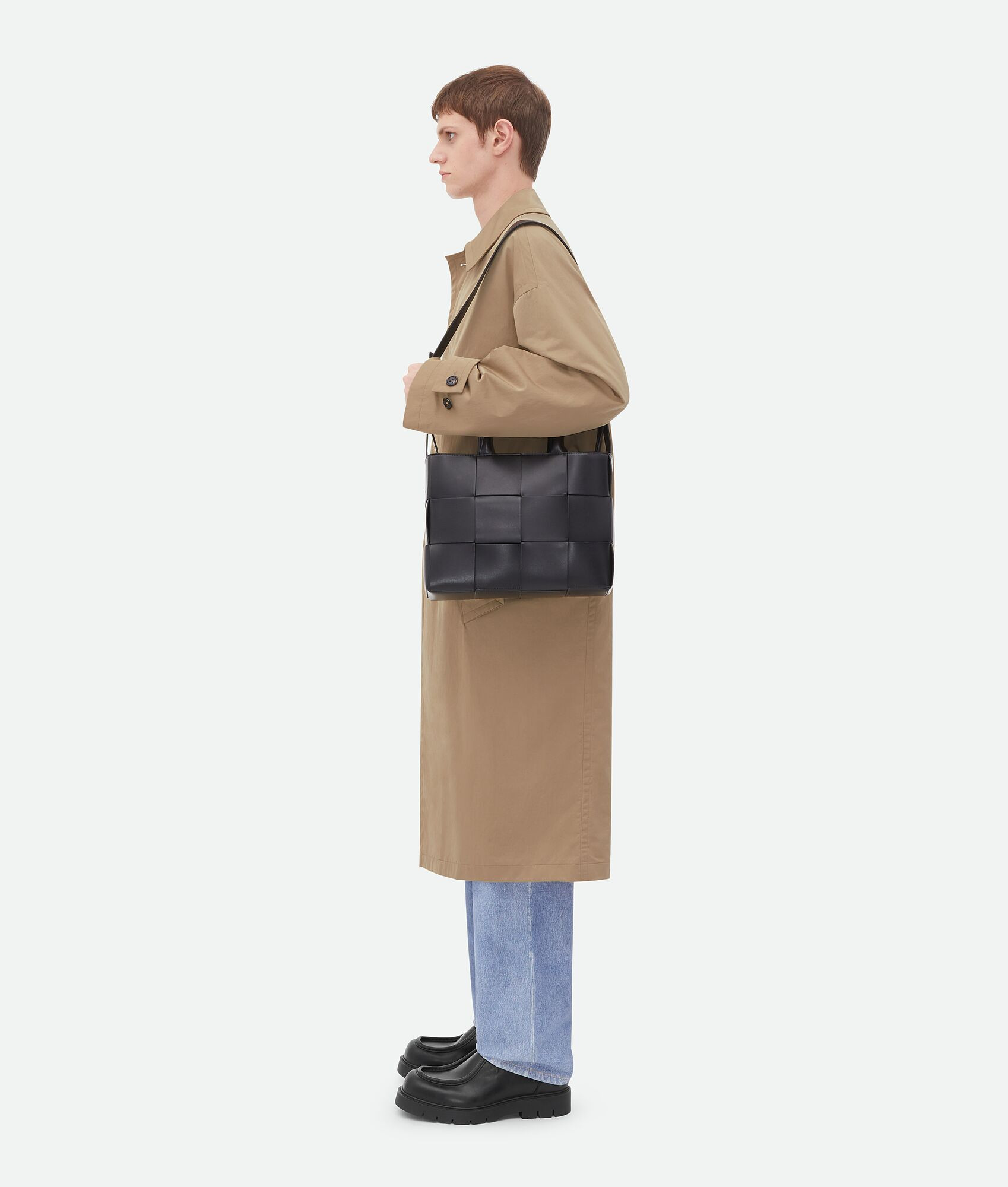 Small Arco Tote Bag With Strap - 5