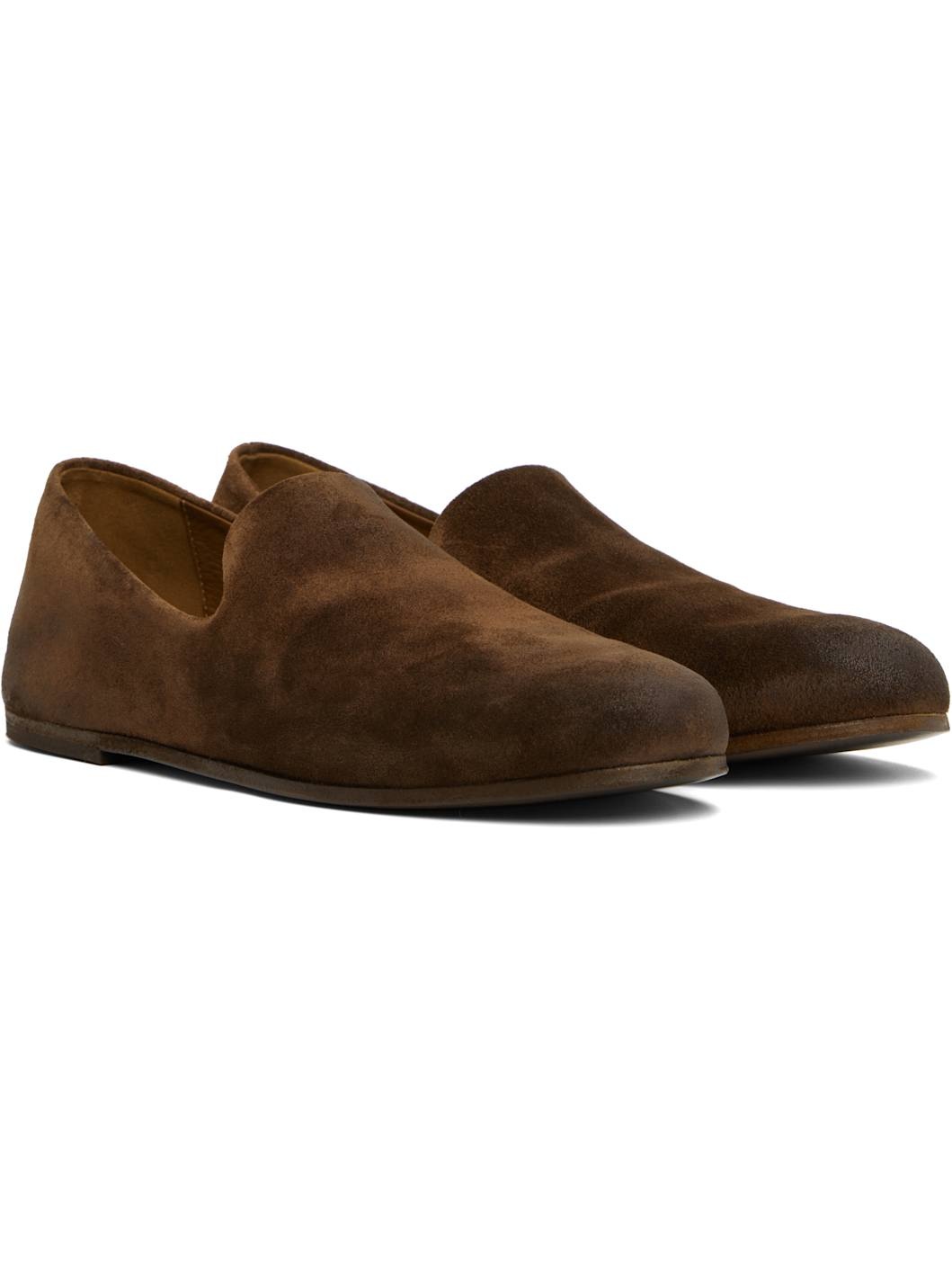 Brown Steccoblocco Loafers - 4