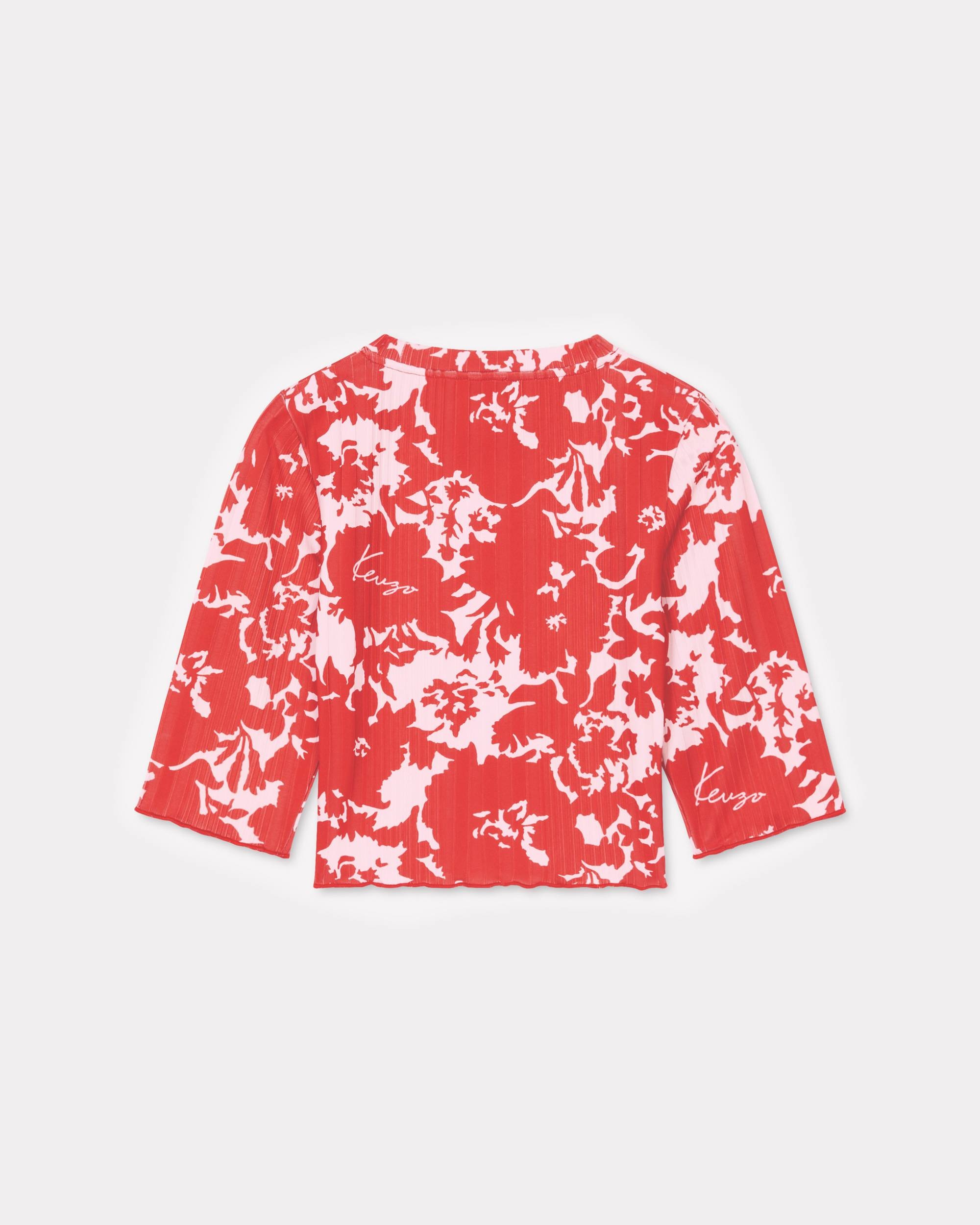 'KENZO Flower Camo' cropped top - 2