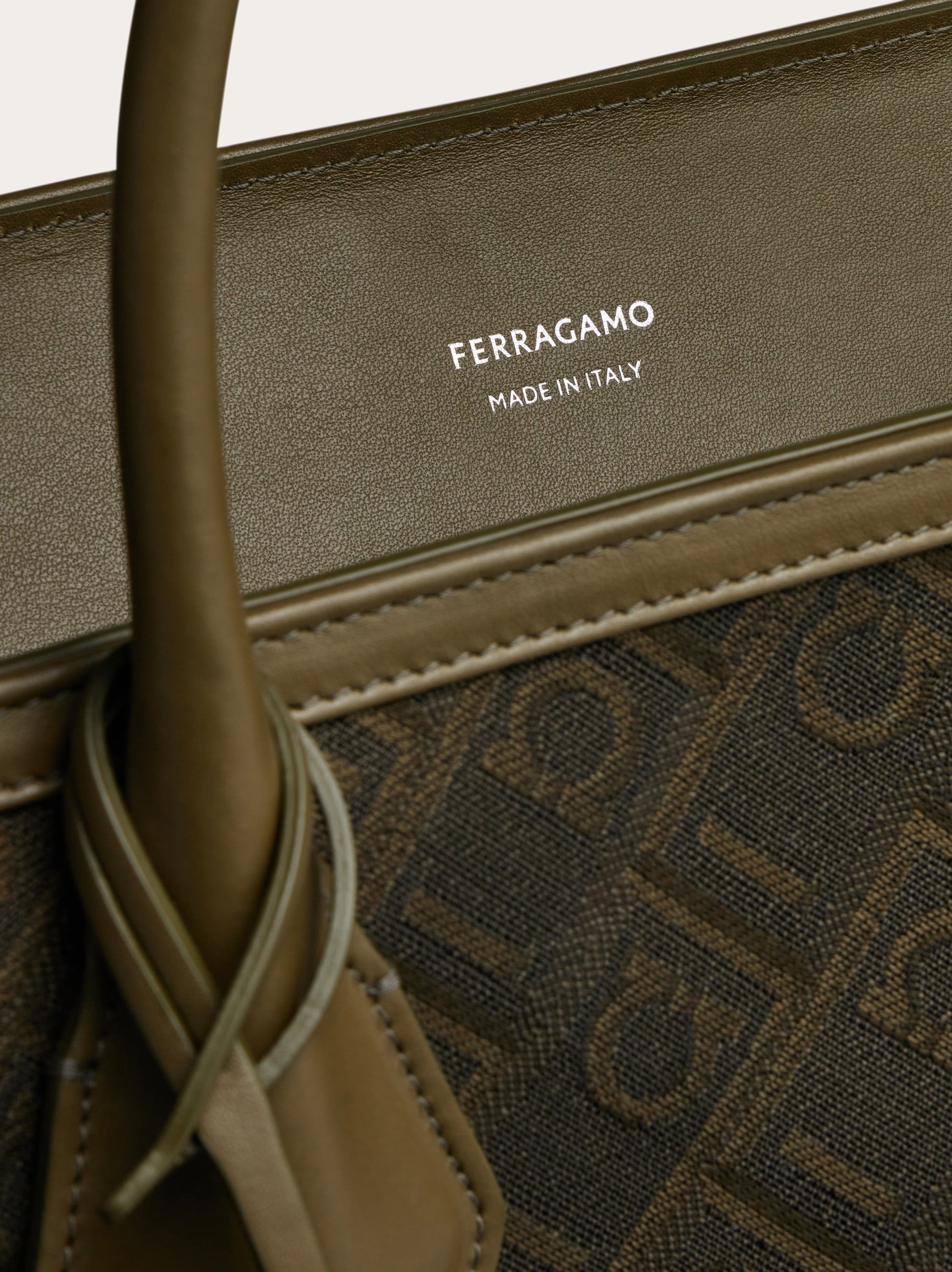 Jacquard tote bag (L) - 7