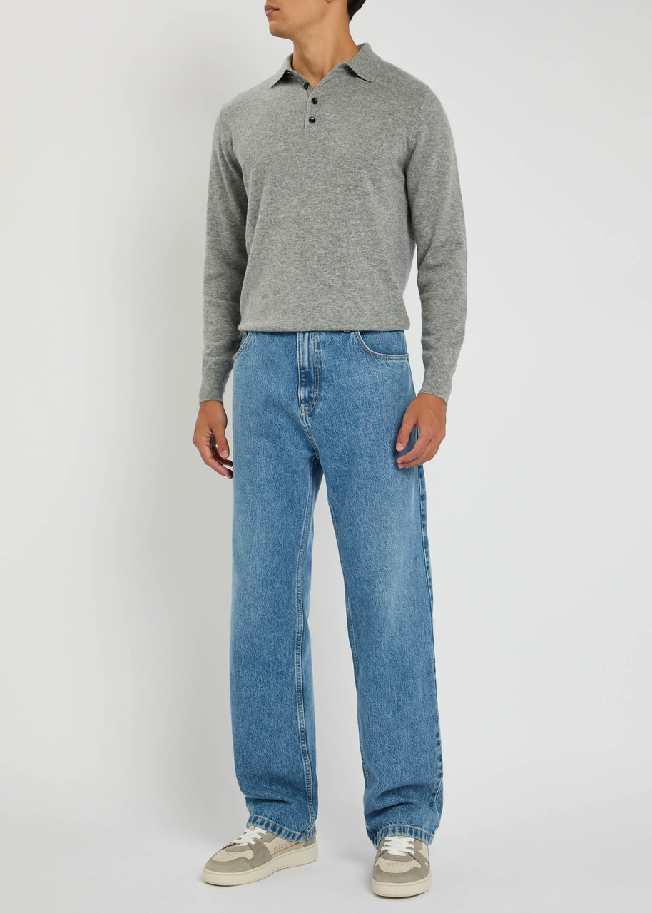 Allude Cashmere Polo Shirt - 4