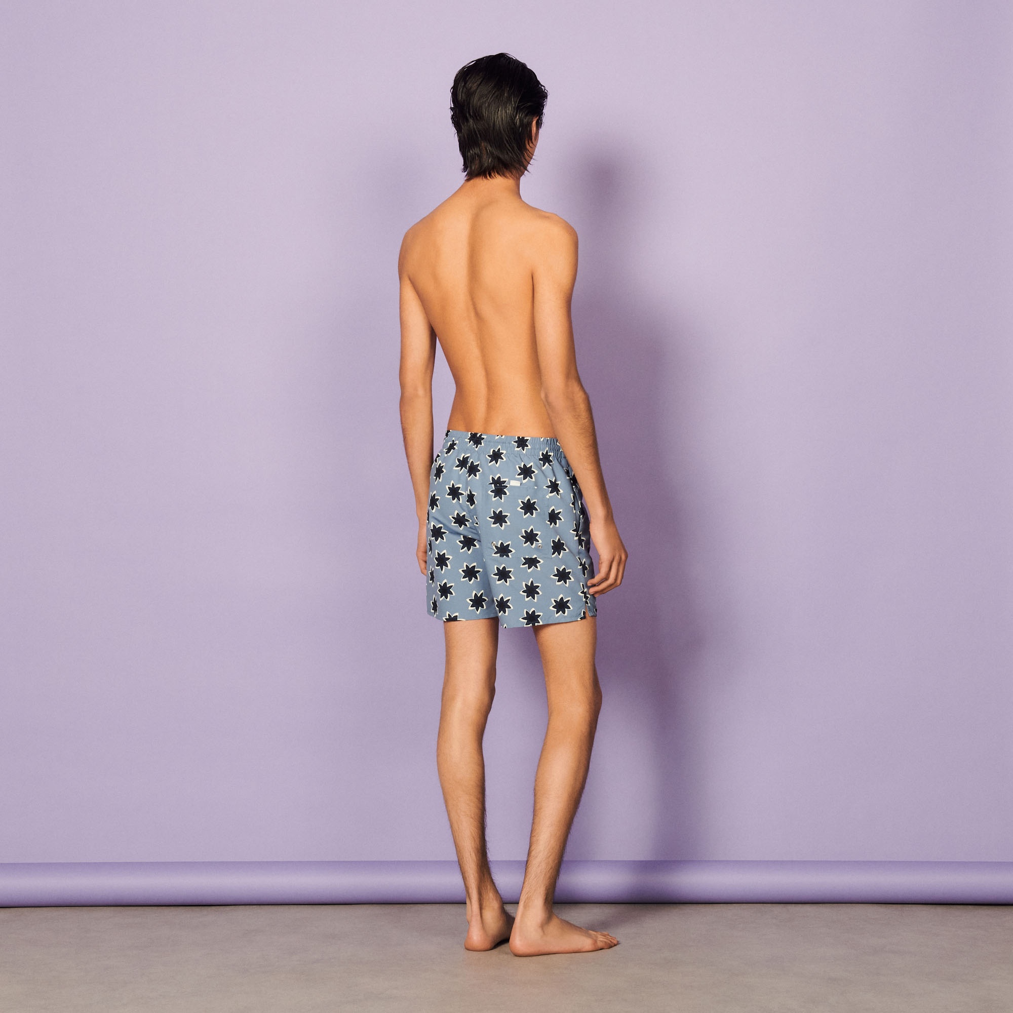 Floral print swim shorts - 3