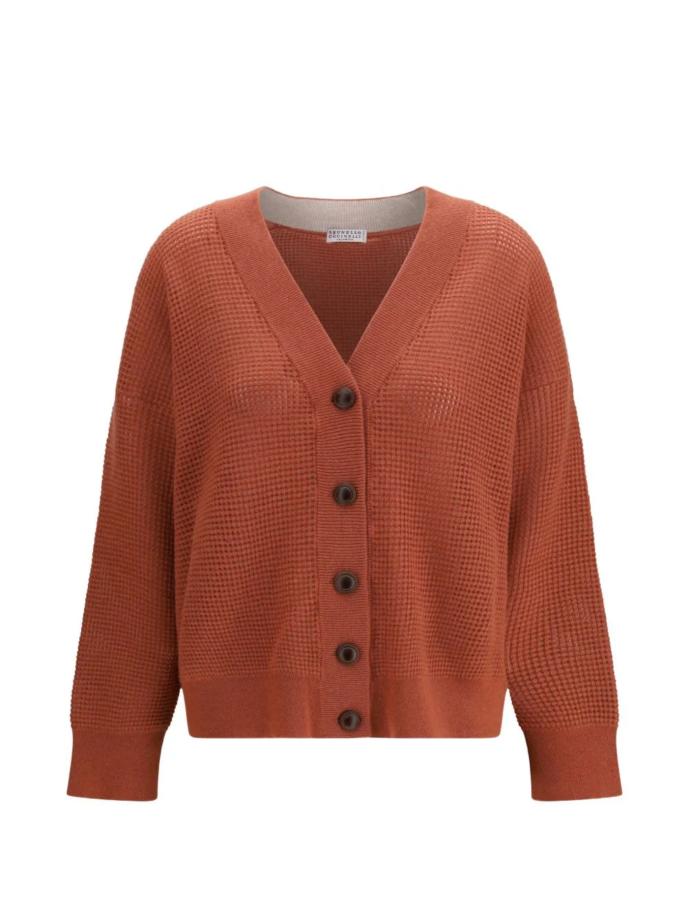 buttoned cashmere cardigan - 1
