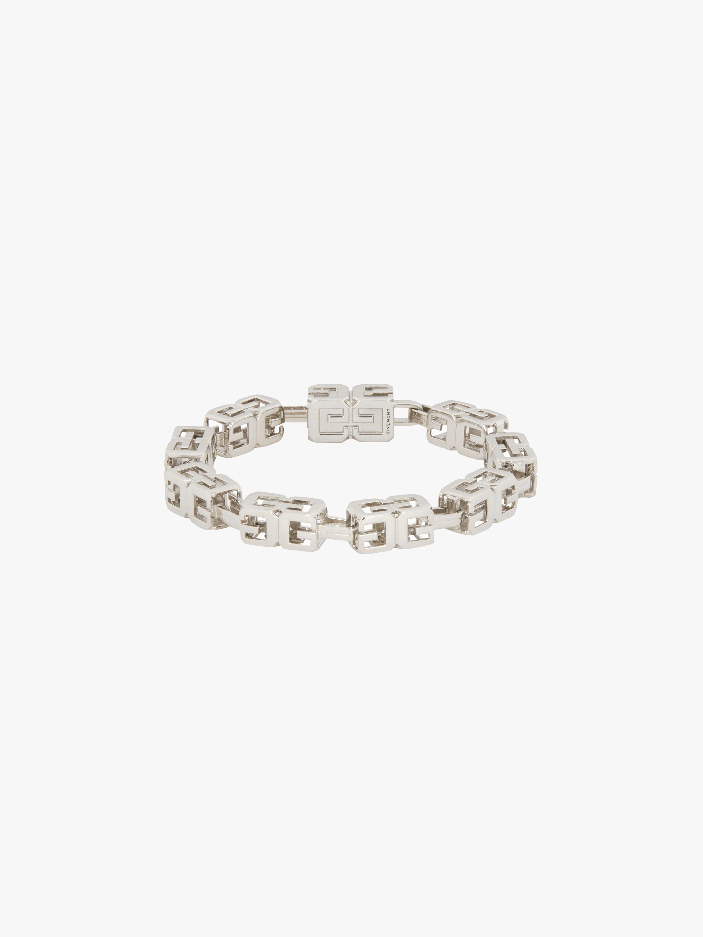 G CUBE BRACELET IN METAL - 7