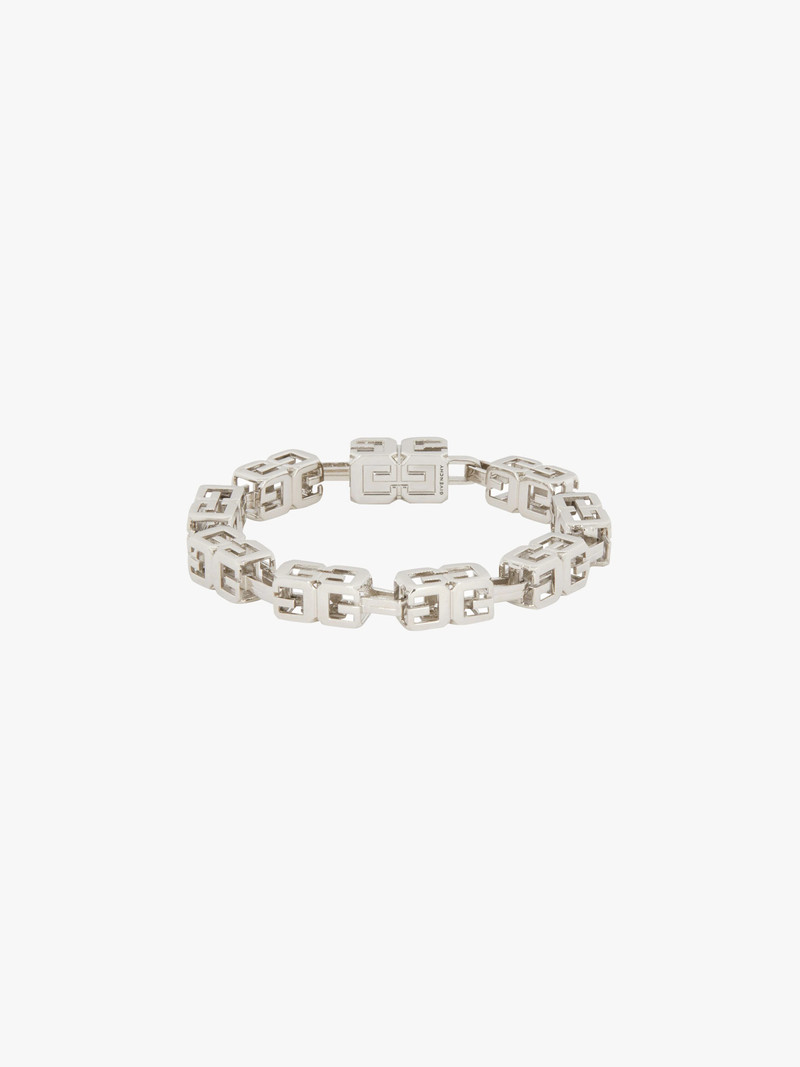 G CUBE BRACELET IN METAL 7