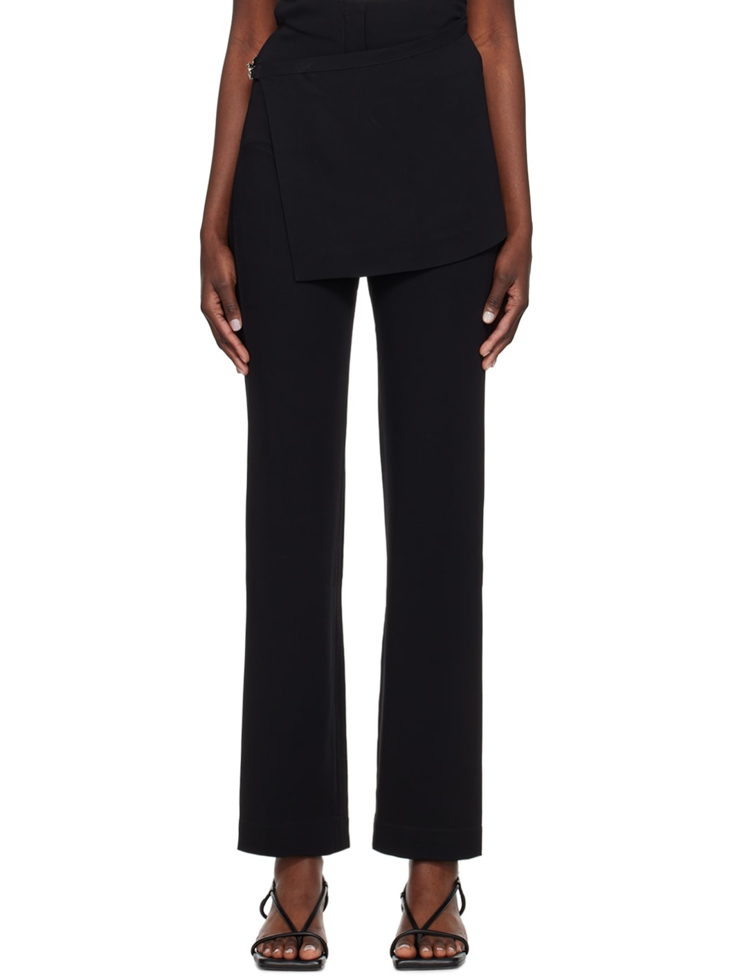 Black Apron Trousers - 1