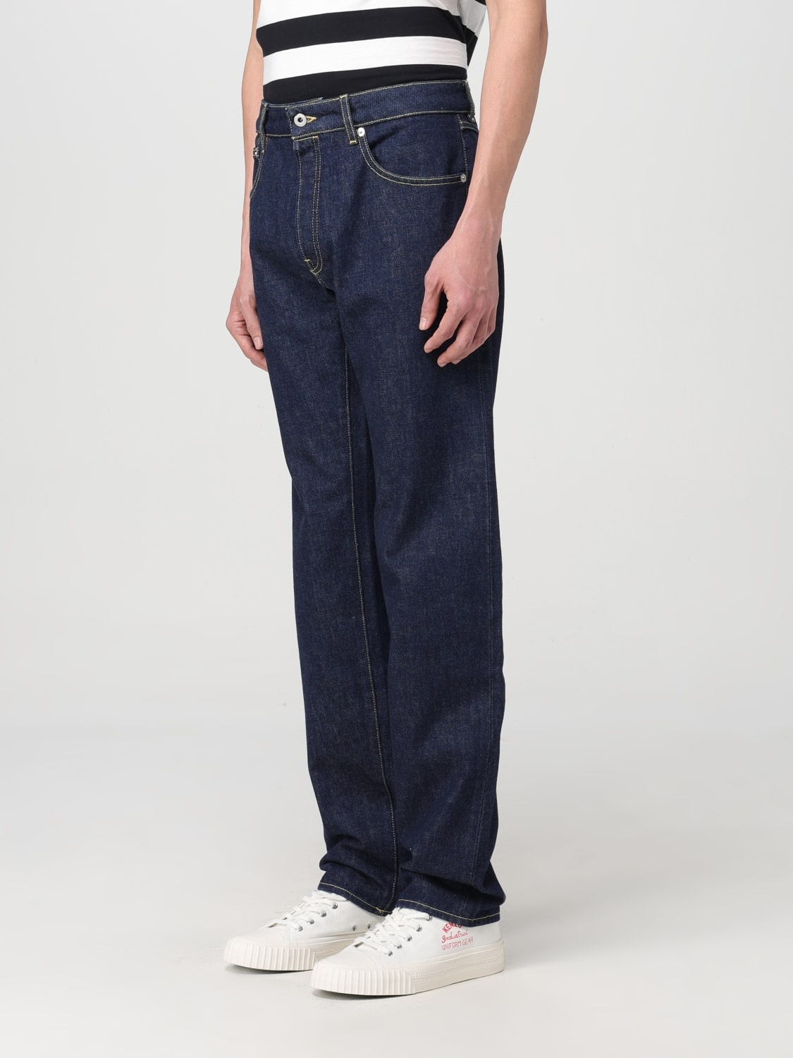 KENZO Jeans men Kenzo giglio REVERSIBLE