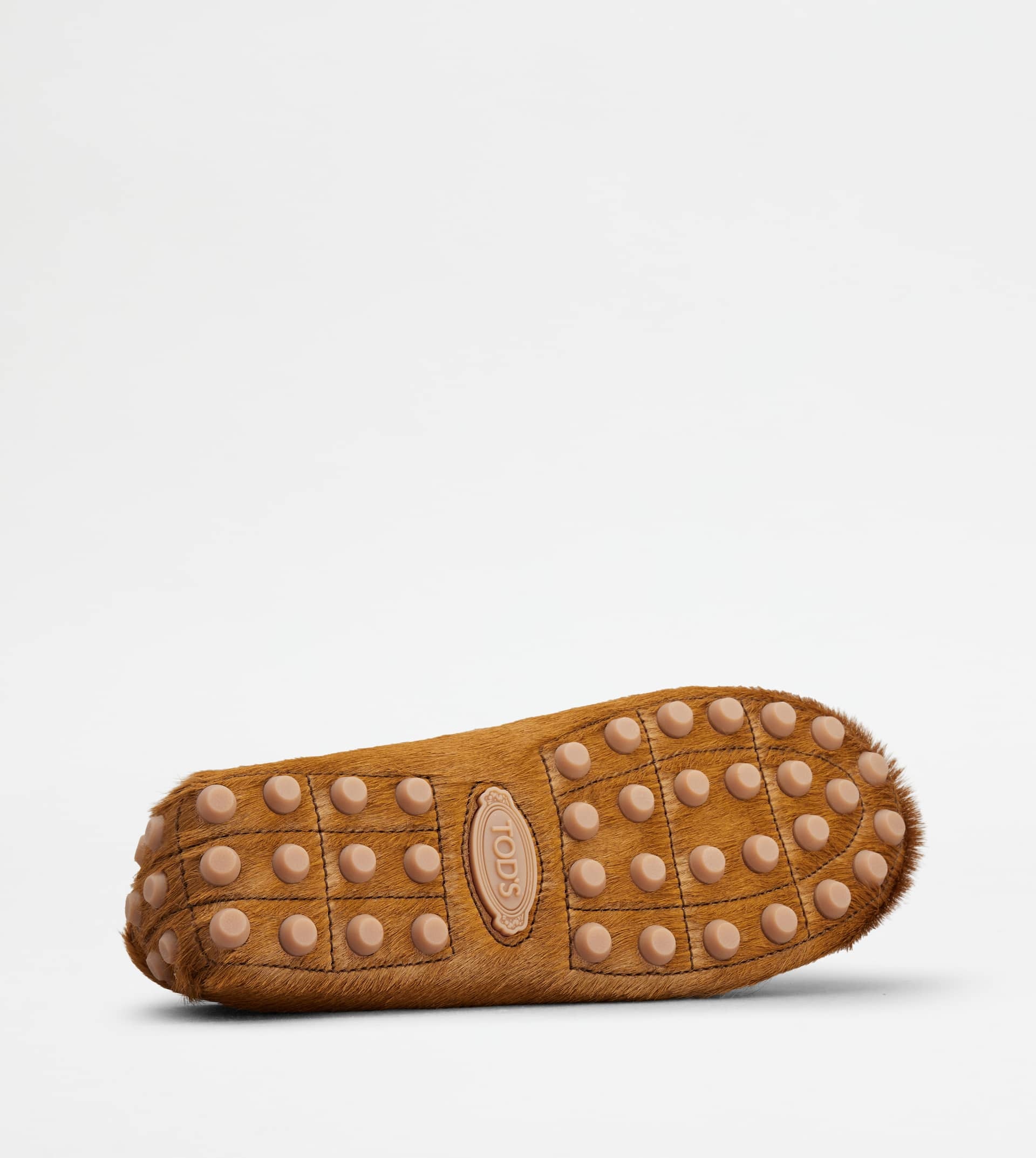 GOMMINO BUBBLE IN PONY-SKIN EFFECT LEATHER - BROWN - 4