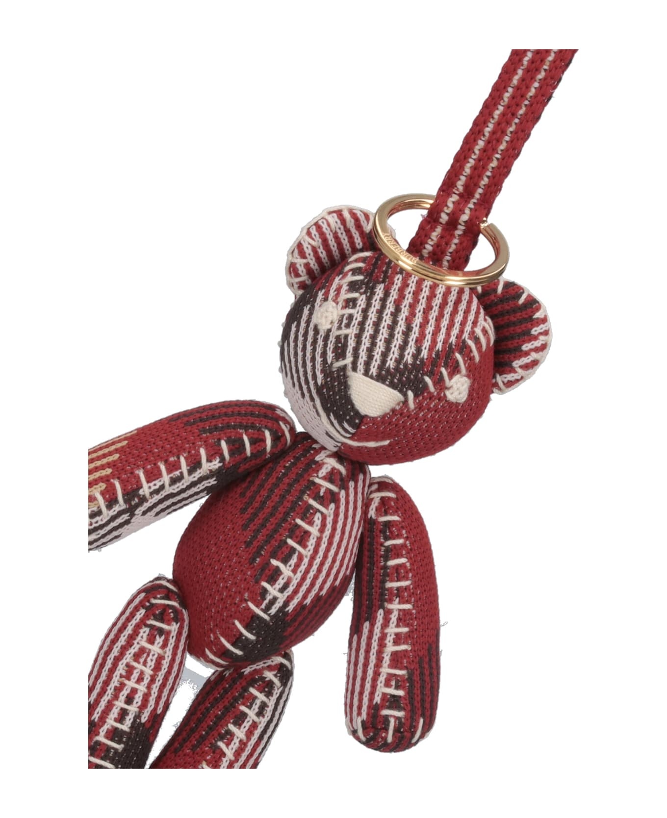 "thomas" Teddy Bear Keyring Charm - 3