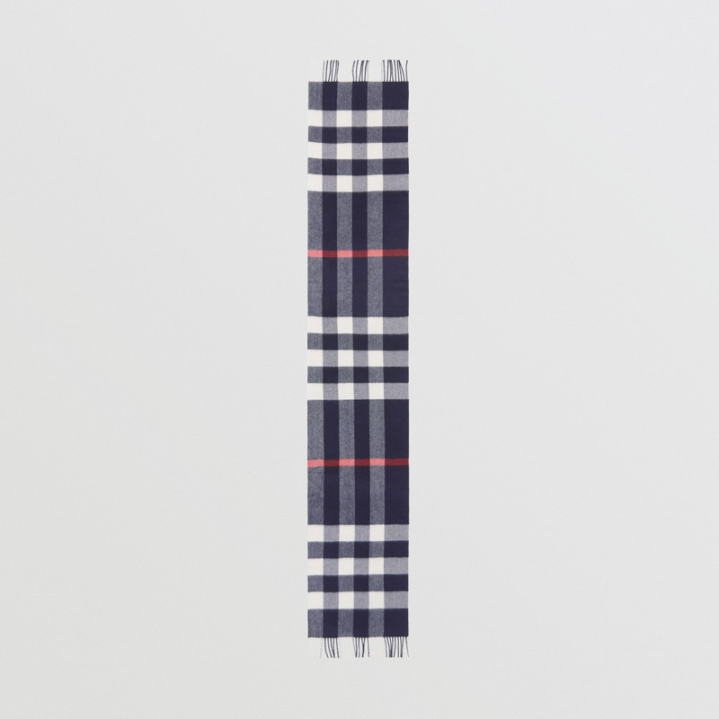 Check Cashmere Scarf 4