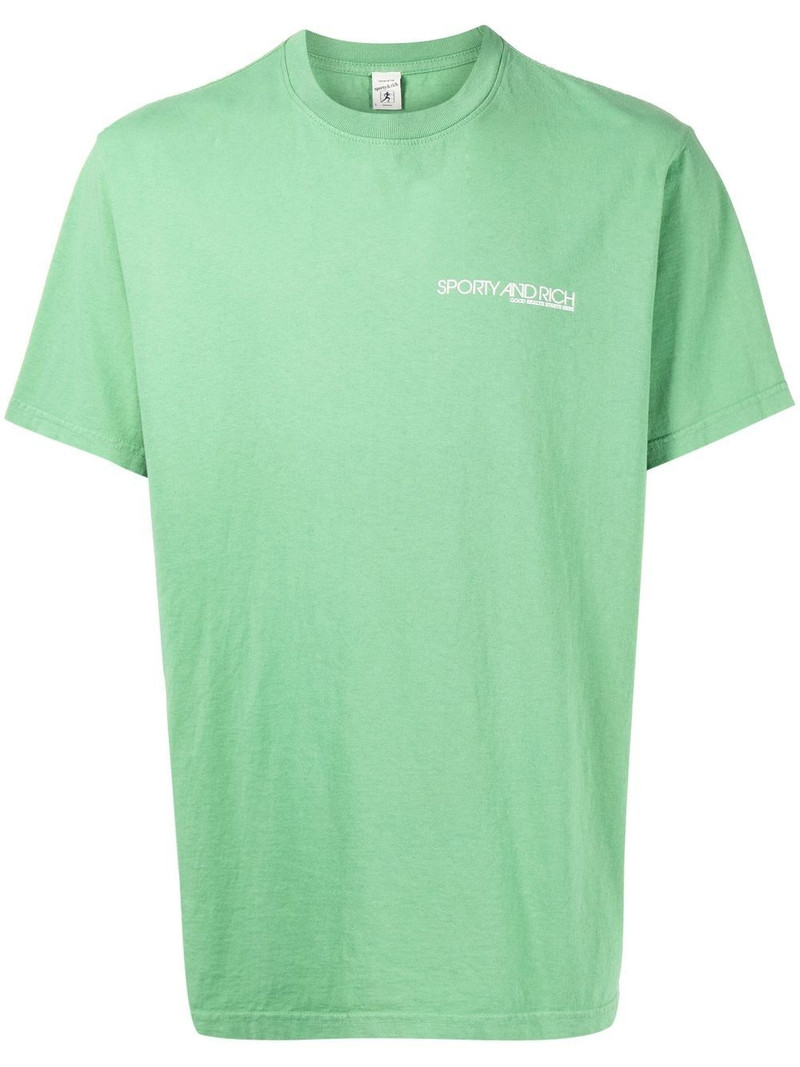 logo-print cotton T-shirt 1