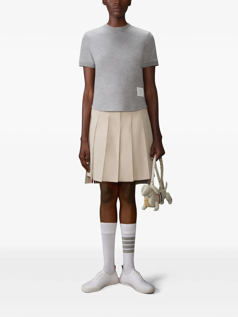 Thom Browne Short Sleeve Cotton Tee outlook