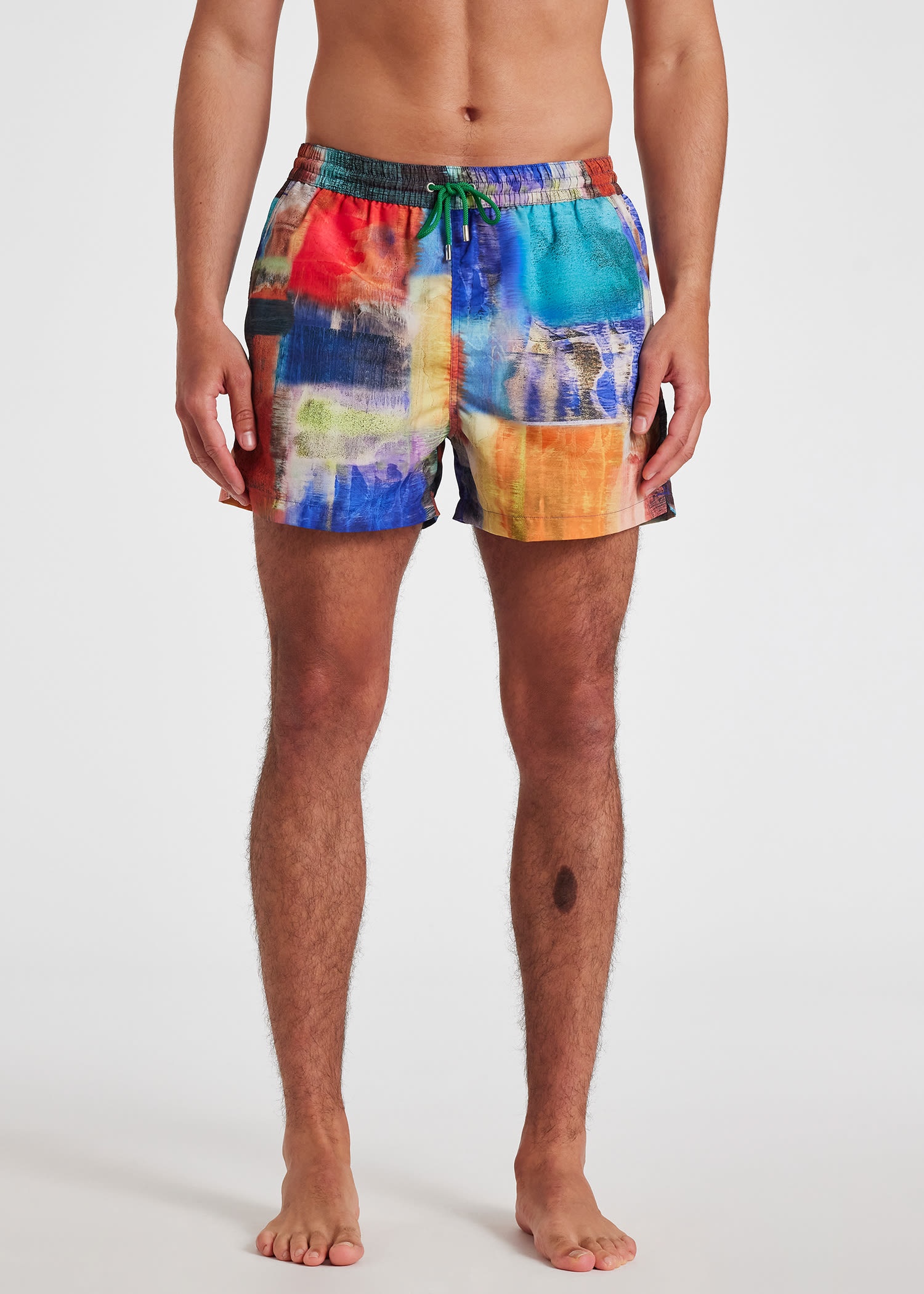 Abstract Swim Shorts - 5