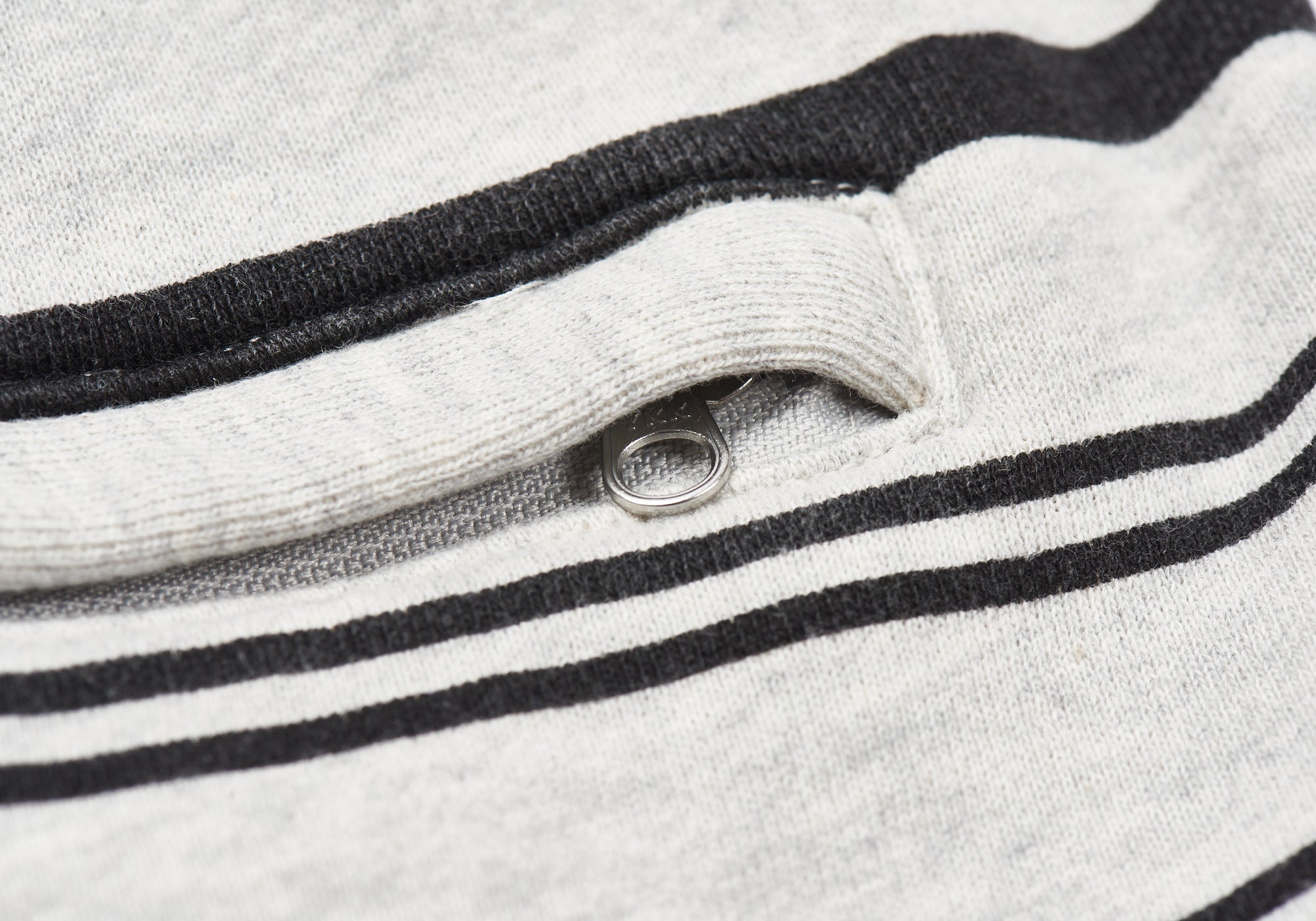 PRINTED STRIPE SHORTS GREY MARL - 6