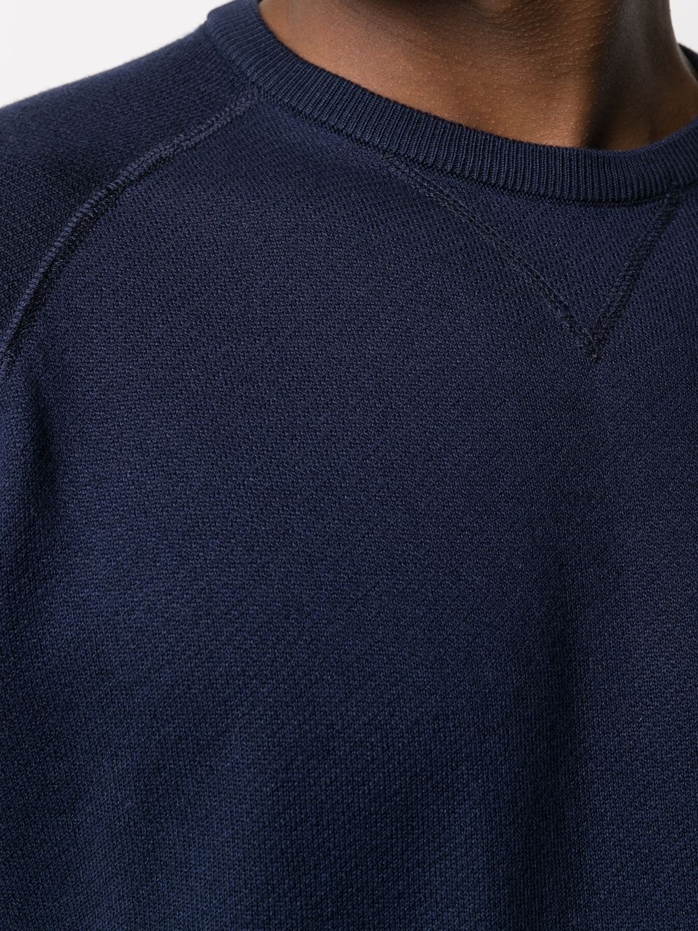 fine knit crewneck jumper - 5