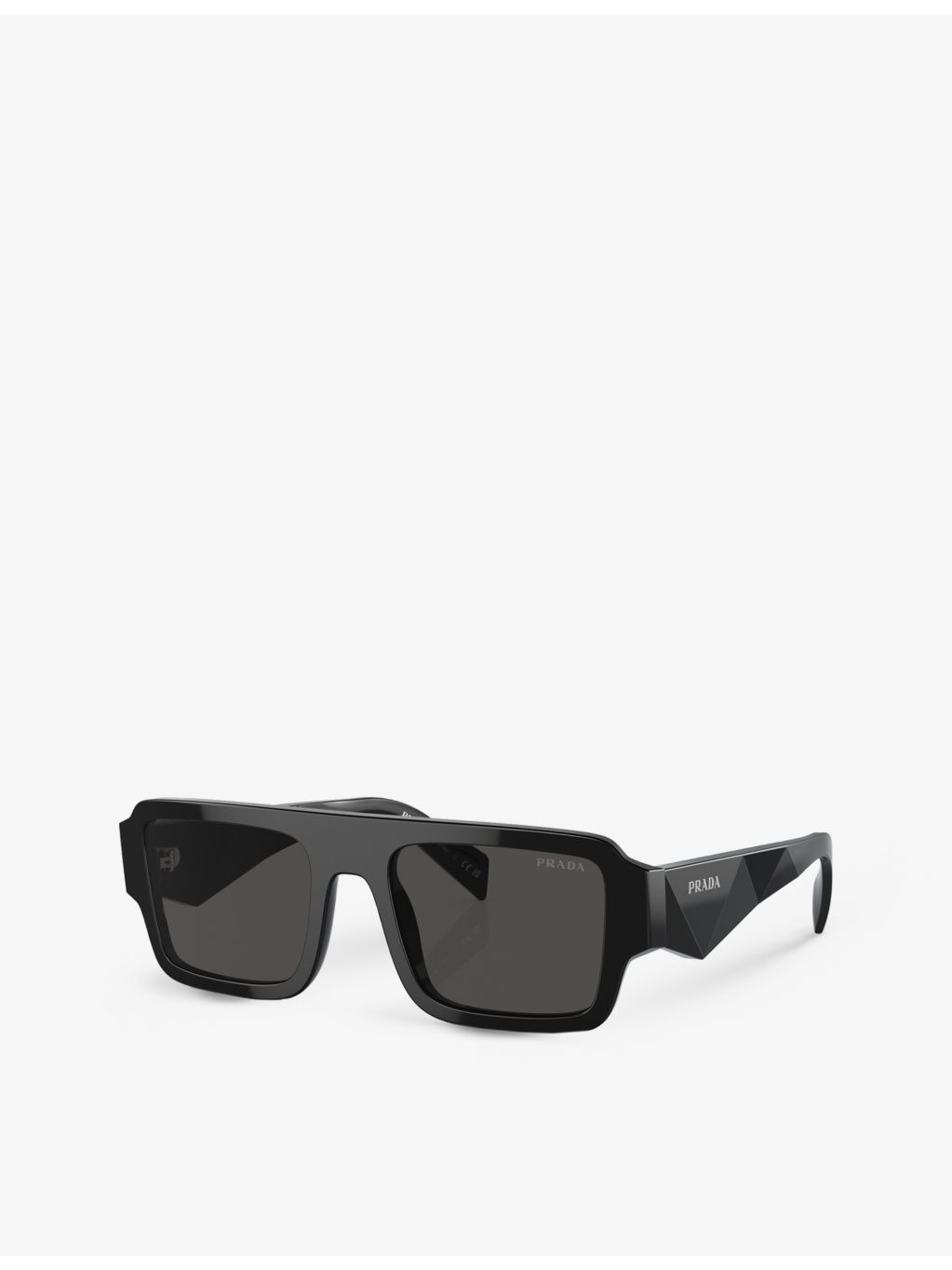 PR A05S rectangle-frame acetate sunglasses - 3