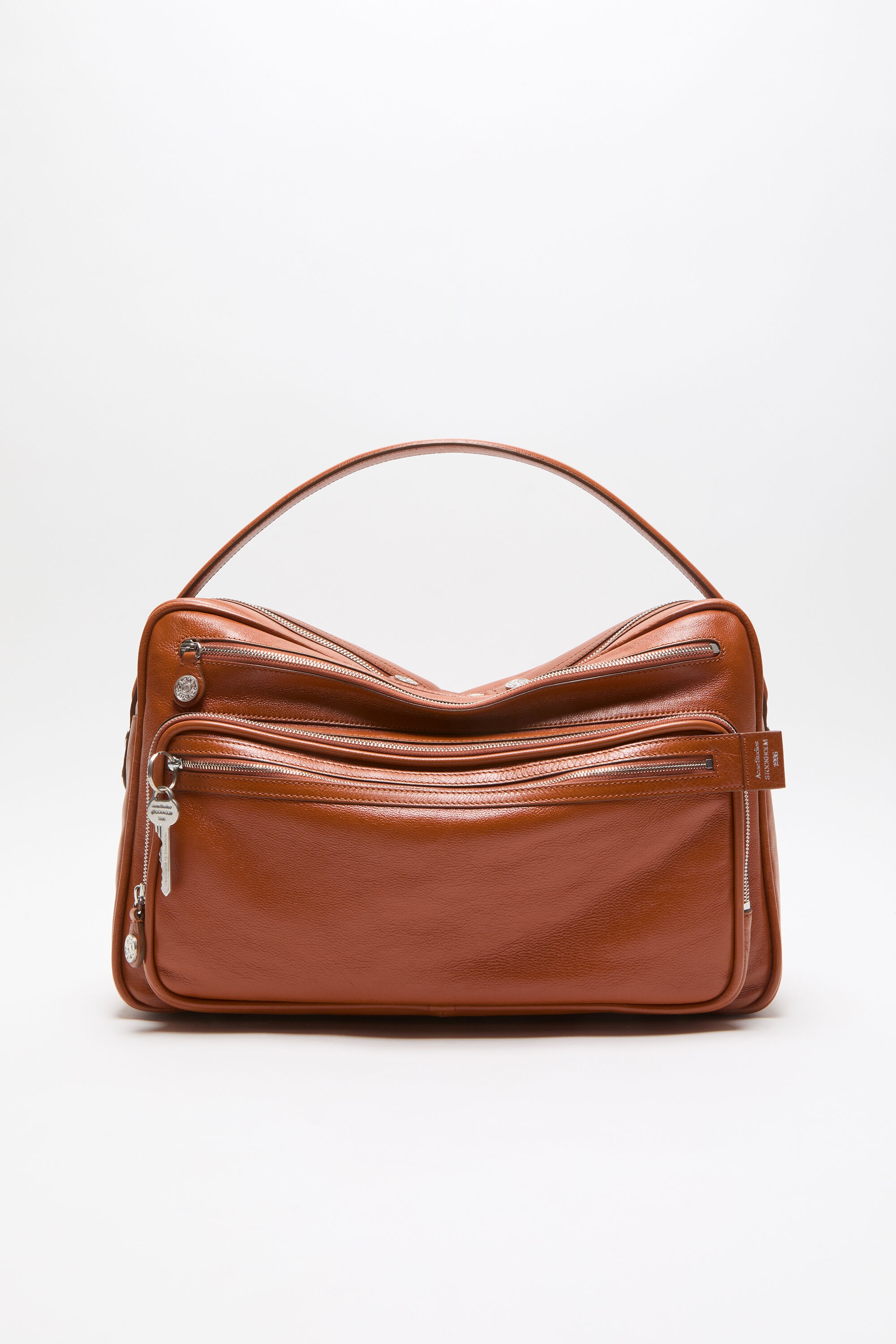 Camero Camera shoulder bag - Cognac brown - 8