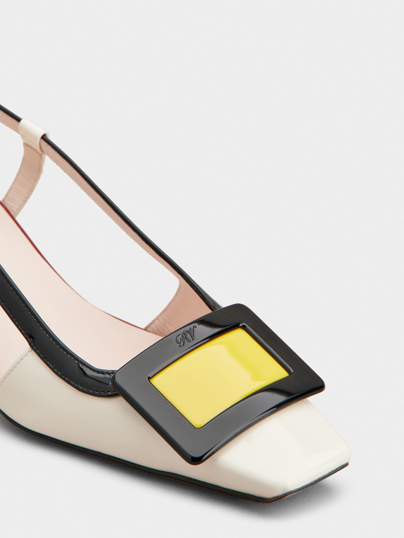 Belle Vivier Slingback Pumps in patent leather 6
