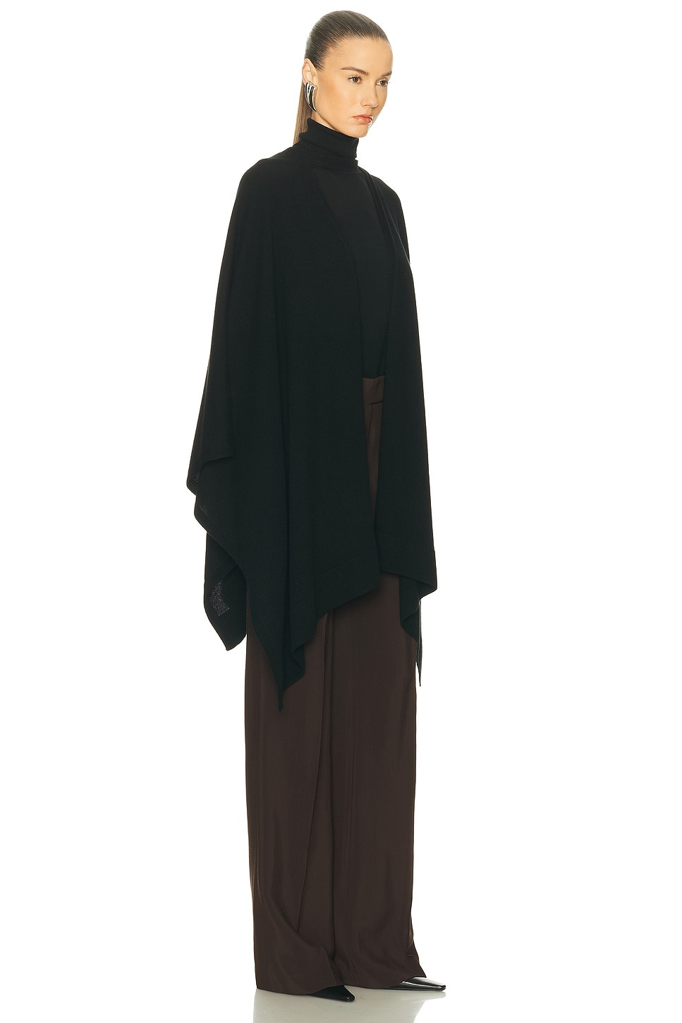 Cashmere Poncho - 2