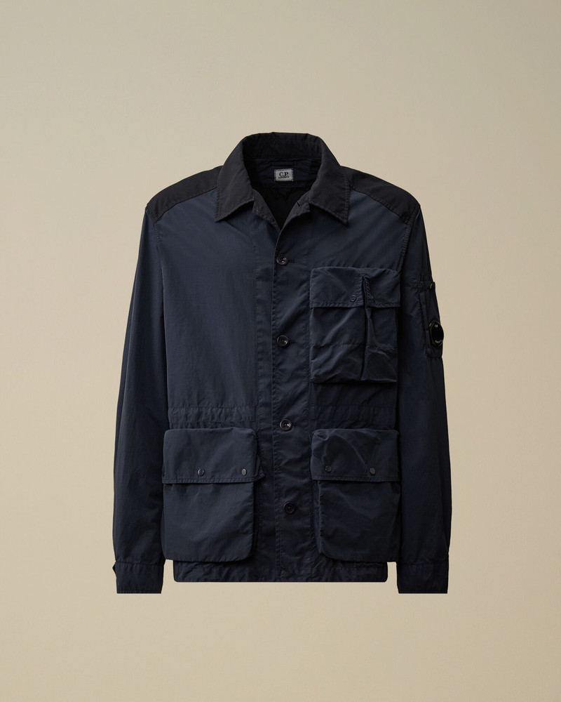 Flatt Nylon Mixed Button Lens Jacket 1