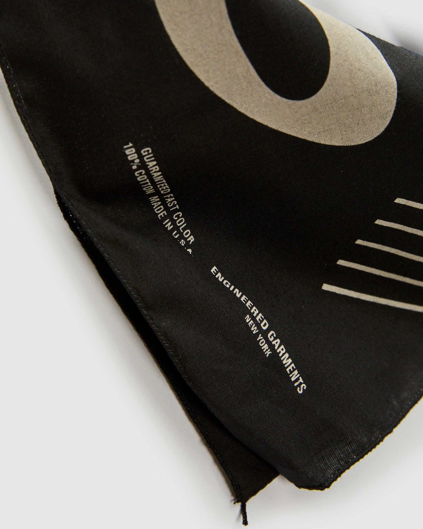 Printed Bandana in Black Piano - 3