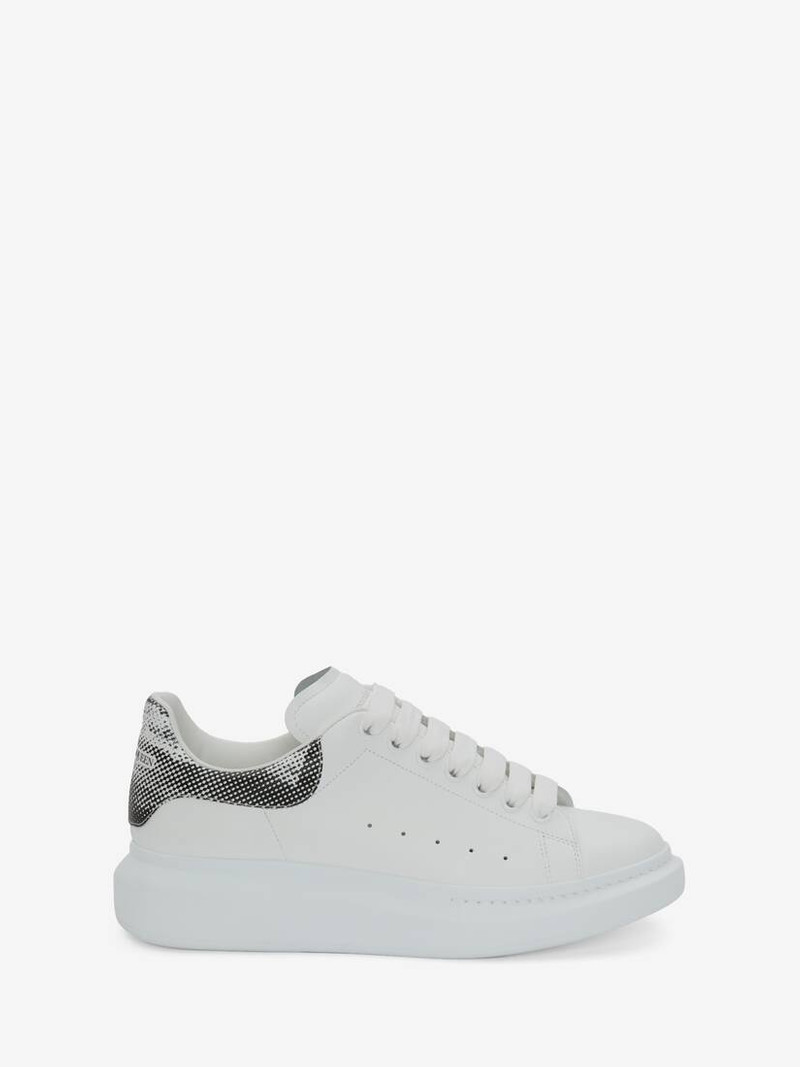 Men's Oversized Sneaker in White/black - 1