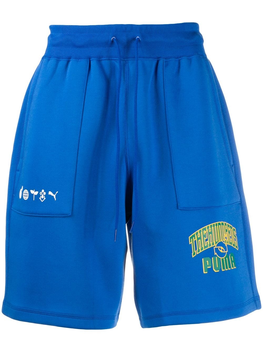 x The Hundreds logo track shorts - 1