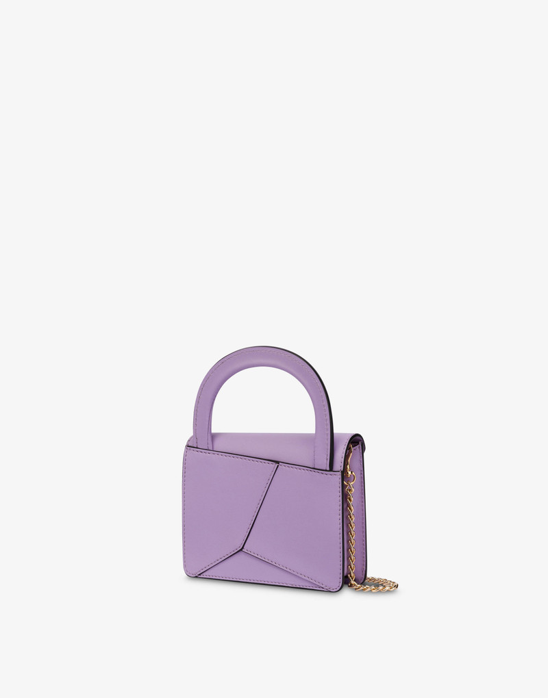 ASYMMETRICAL NAPPA LEATHER MINI BAG 2
