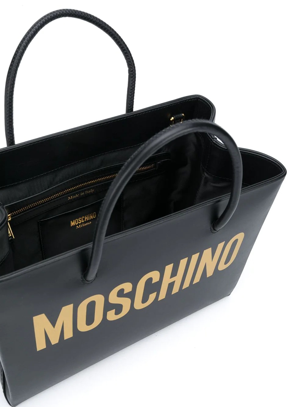 logo print tote bag - 5